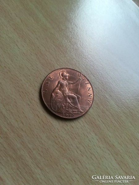 Egyesült Királyság - Anglia 1 Penny 1912 Georg V.    UNC