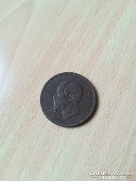 Italy 10 centesimi 1867 n