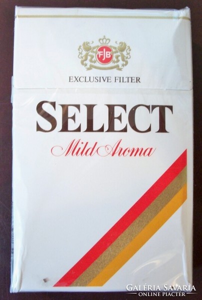Mebel Italy melamin 'Select' vintage cigaretta hamutál 1980