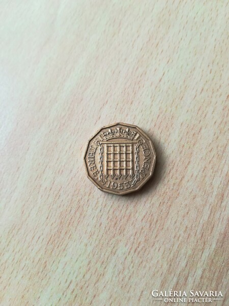 United Kingdom - England 3 pence 1953