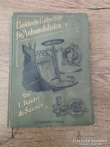 Praktische ratschläge für automobilisten 1902 (Praktikus tanácsok autósok számára)