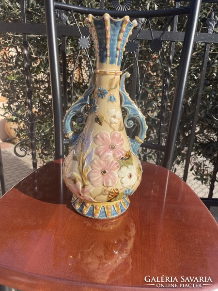 Zsolnay antique vase 32 cm