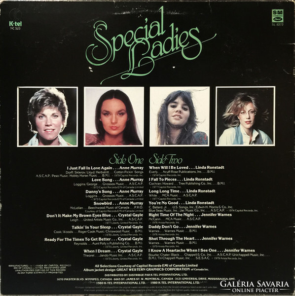 Various - Special Ladies (LP, Comp)
