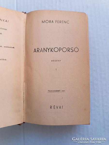 Móra Ferenc: Aranykoporsó - Révai I.-II. kötet