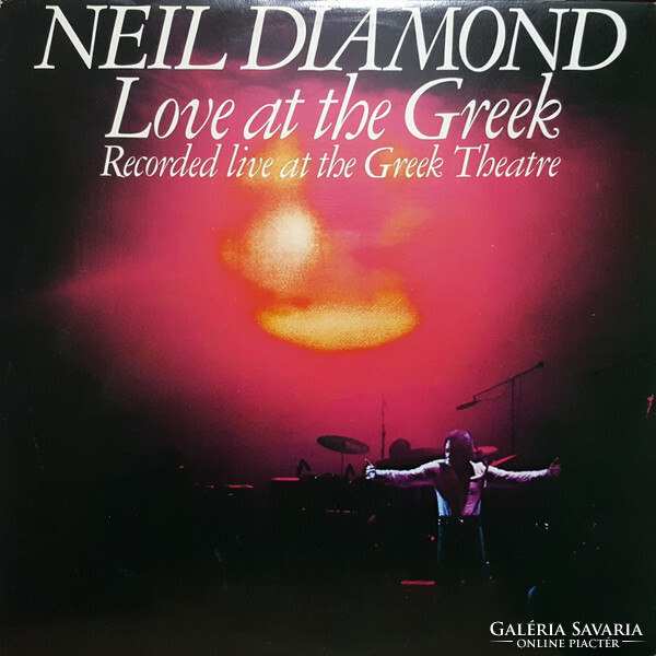 Neil diamond - love at the greek: recorded live at the greek theater (2xlp, album, gat)