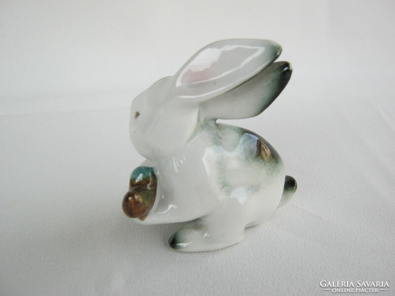 Zsolnay with porcelain bunny bark