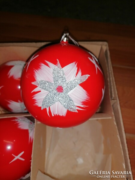Christmas glass ball ornament
