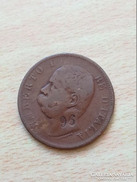 Italy 10 centesimi 1893 b