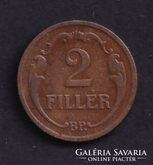 2 Fillér 1935 BP.