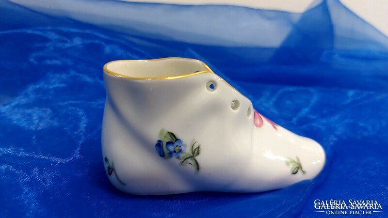 Herend floral porcelain shoes