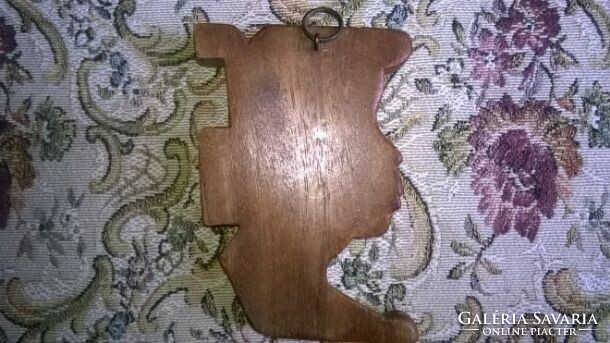 African wall wood picture, sculpture?
