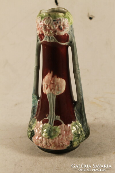 Antik majolika szecessziós váza 621