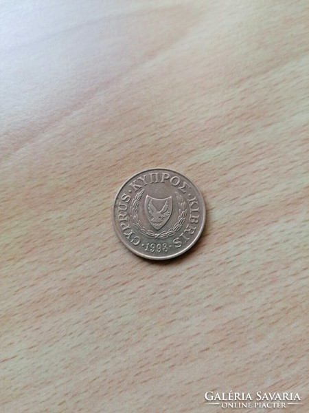 Cyprus 5 cents 1998