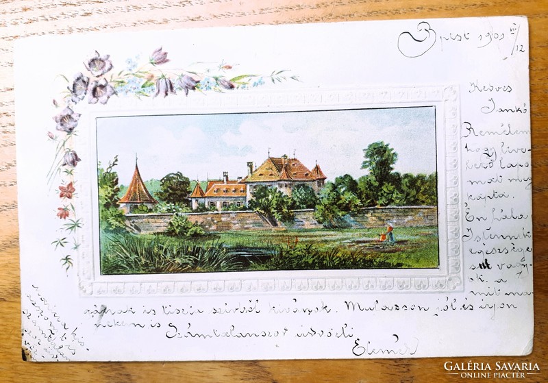 1901 embossed running postcard: Nuremberg