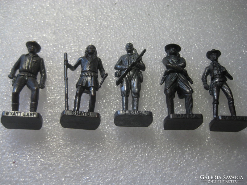 Lead soldiers, English, high-quality, nicely cast Wild West figures