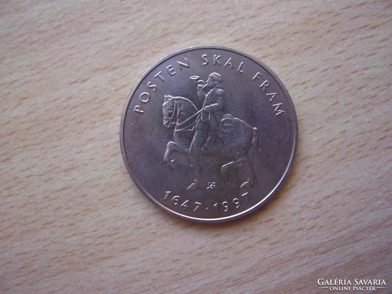 Norvégia 5 Kroner 1997   Norvég Posta 350. jubileum