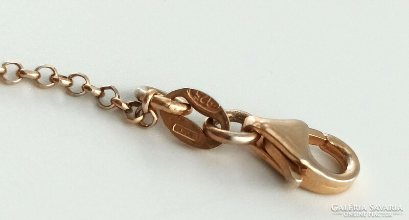 Silver children's bracelet gold-plated