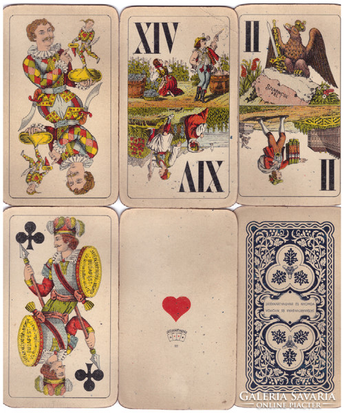 169. Tarokk card playing card factory and printing house Budapest around 1960