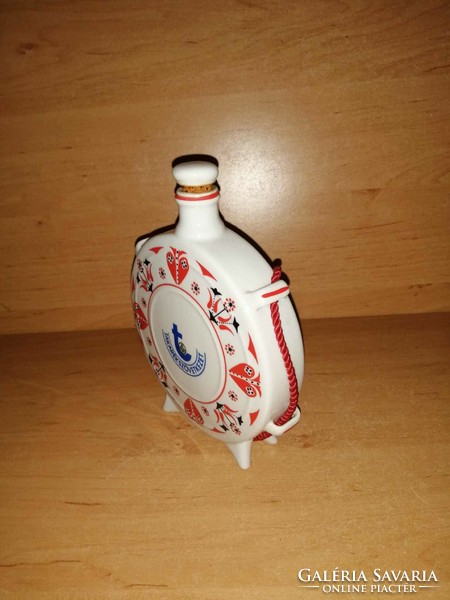Hollóházi porcelain savings cooperative water bottle (19/d)