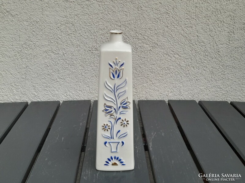 Art-deco Hólloháza porcelain vase