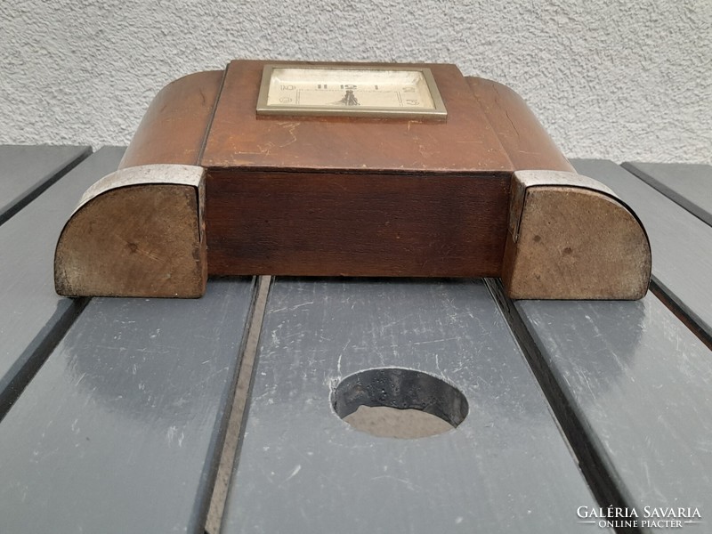 Antique art-deco bush table clock