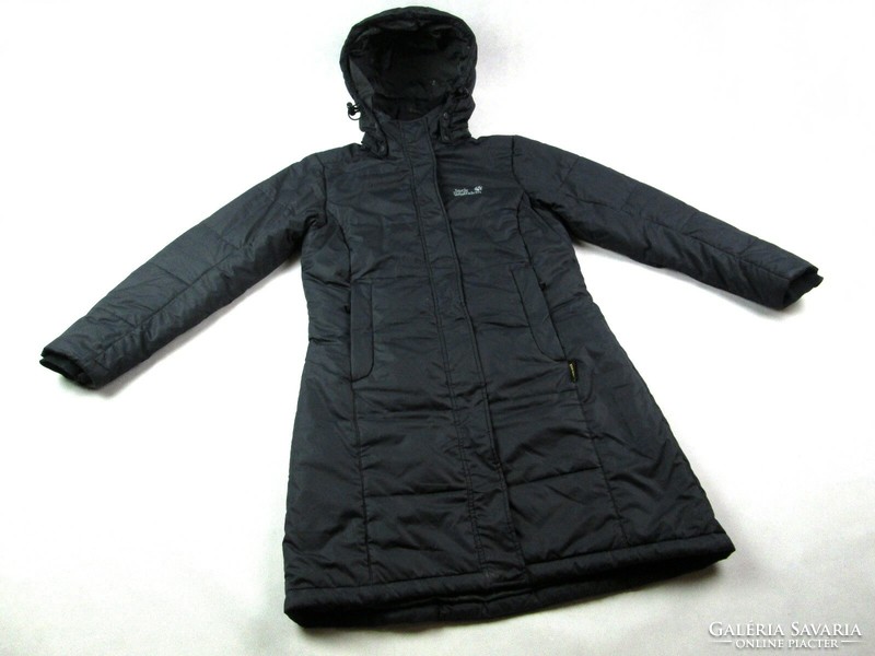 Original jack wolfskin (s / m) women's detachable hooded long coat