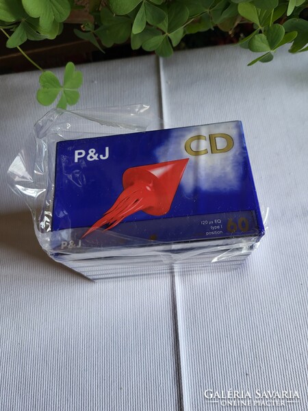 P&j tape cassette_pack of 6_unopened