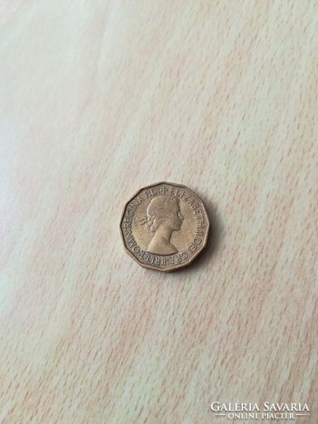 Egyesült Királyság - Anglia 3 Pence 1953