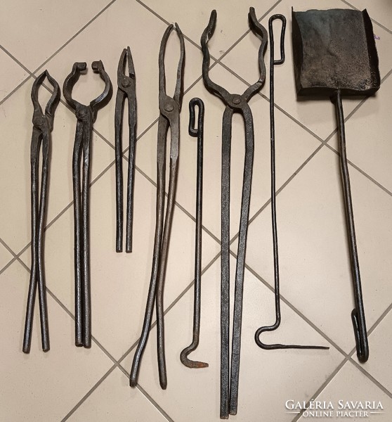 Antique blacksmith tools