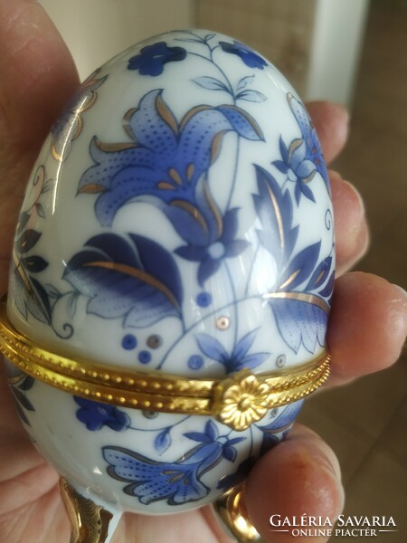 Faberge egg for sale in a 3-legged gift box!