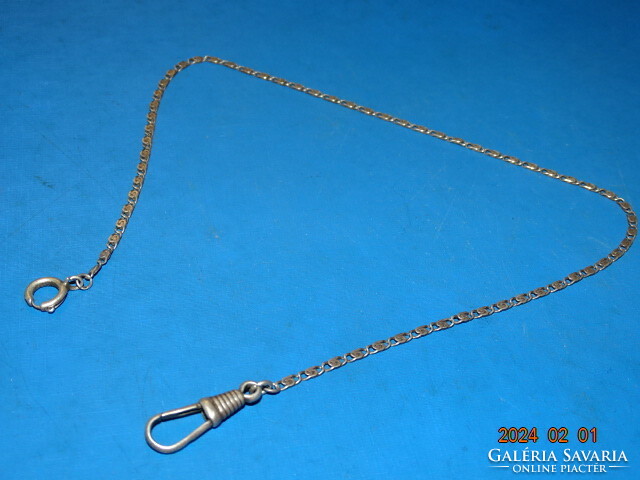 Old marked silver pocket watch chain pocket watch chain