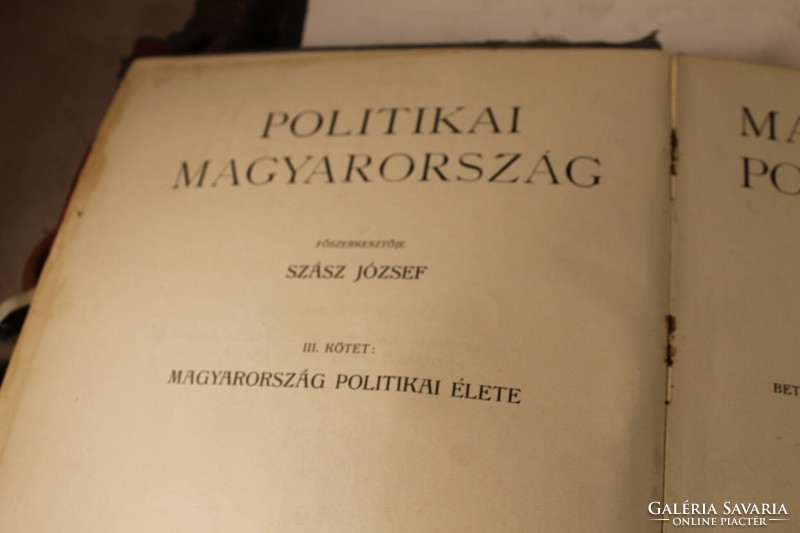 Politikai Magyarország 1913-as Kiadás 608