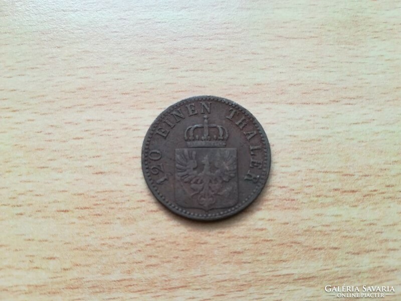 Németország  - Poroszország 3 Pfennig 1866 A