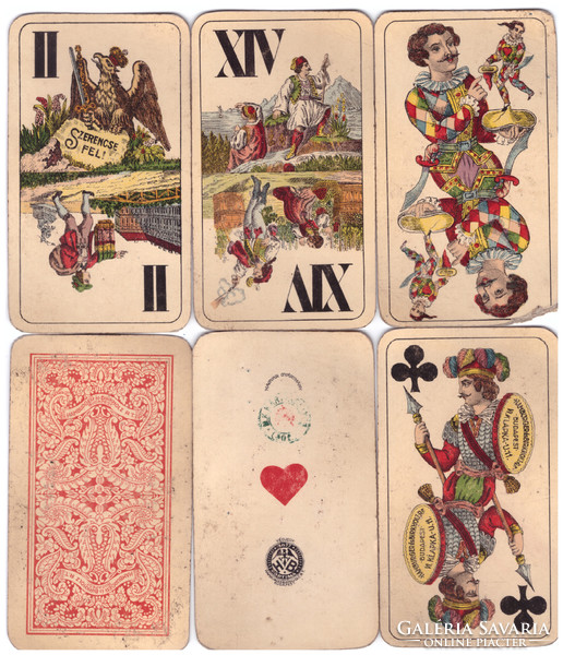 186. Tarokk card optima Budapest around 1930