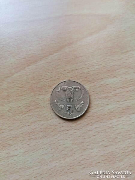 Ciprus 5 Cent 1998