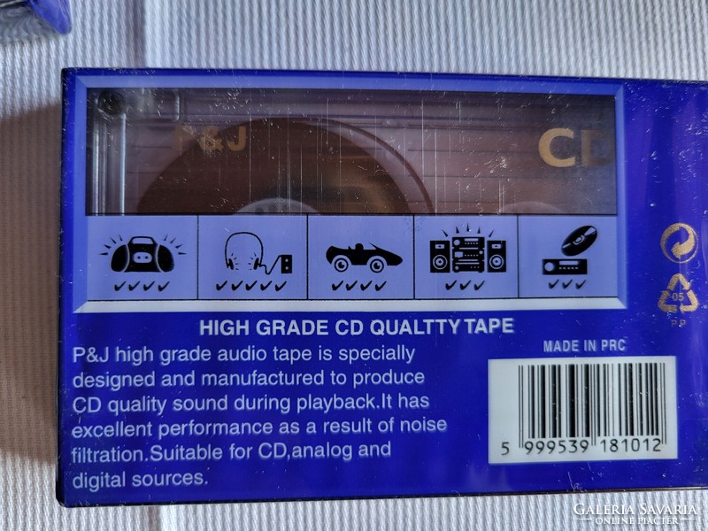 P&j tape cassette_pack of 6_unopened