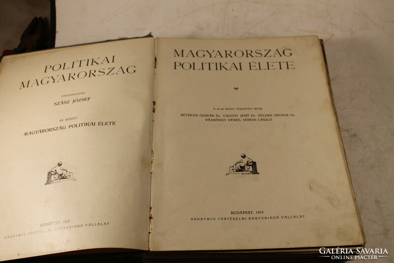 Politikai Magyarország 1913-as Kiadás 608