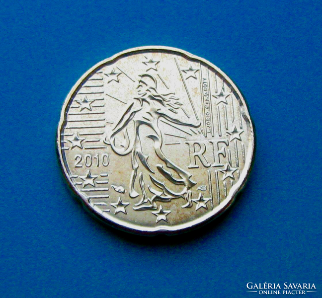 Franciaország - 20 Euro cent – 2010 – Magvető