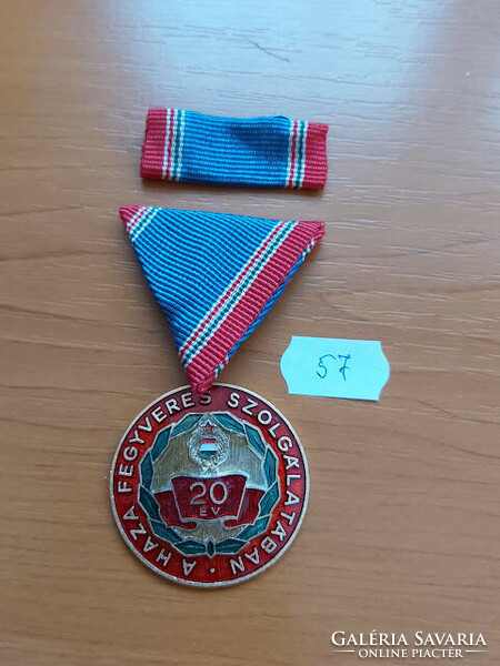 Mn medal of merit in the armed service of the homeland after 20 years 57. #