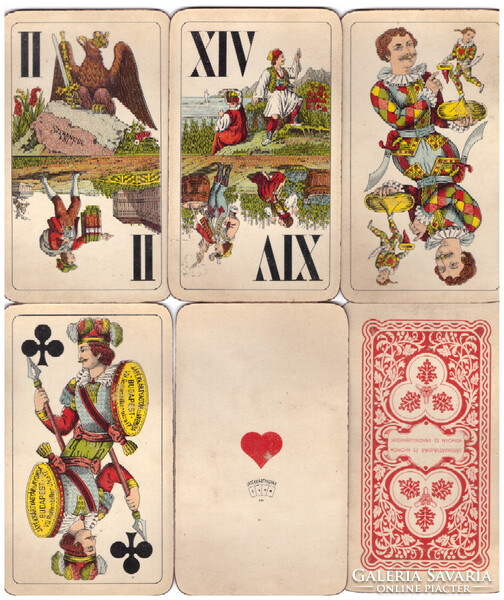191. Tarokk card playing card factory and printing house Budapest around 1960