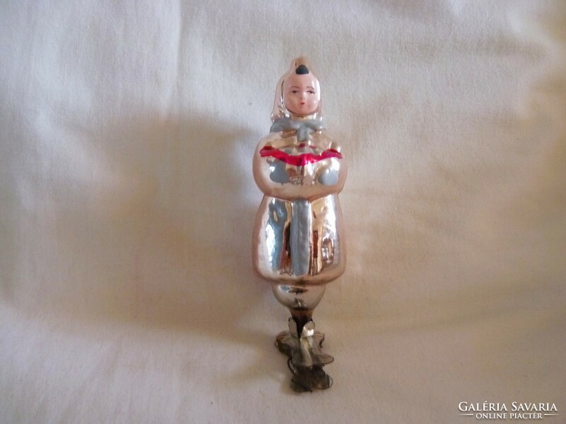 Old glass Christmas tree decoration! - Little girl