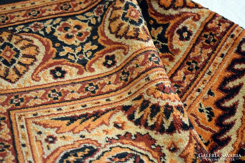 Antique carpet patterned silk carpet carpet tablecloth tapestry wall protector 158 x 88 cm, unusual size