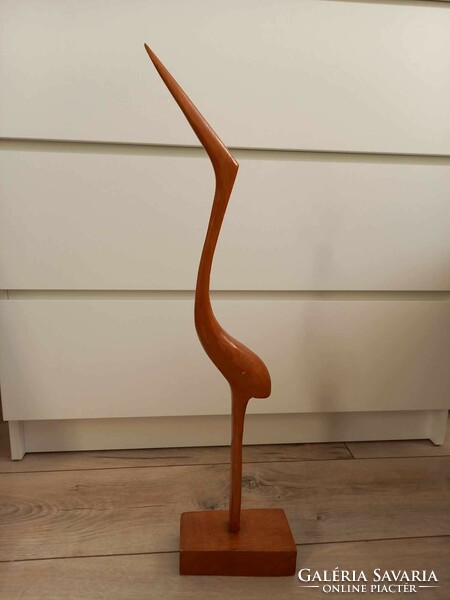 Retro wooden egret (60cm)