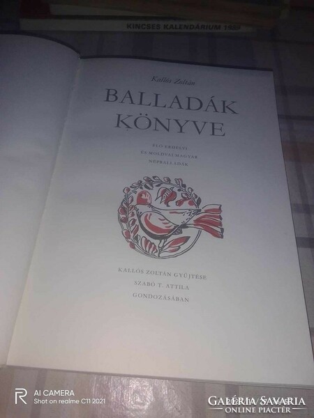 Zoltan Kallós. Book of Ballads