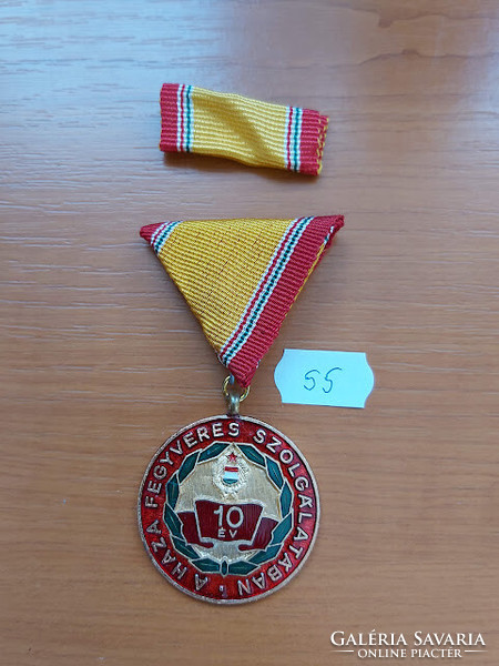 Mn medal of merit in the armed service of the homeland after 10 years 55. #