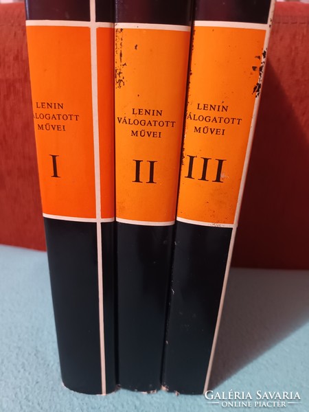 Lenin's selected works i-iii. - 3 volumes in one - Vladimir Ilyich Lenin - 1977 - Kossuth publishing house