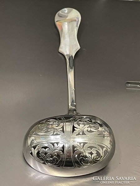 1865 antique powdered sugar sprinkler with handle for sale (68 g)