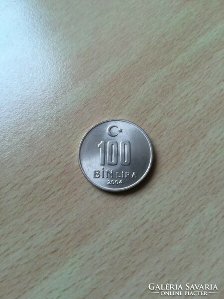 Turkey 100 bin lira (100000 lira) 2004
