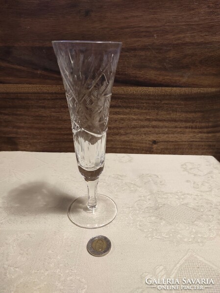 1 db pezsgős kristály pohár pótlásra