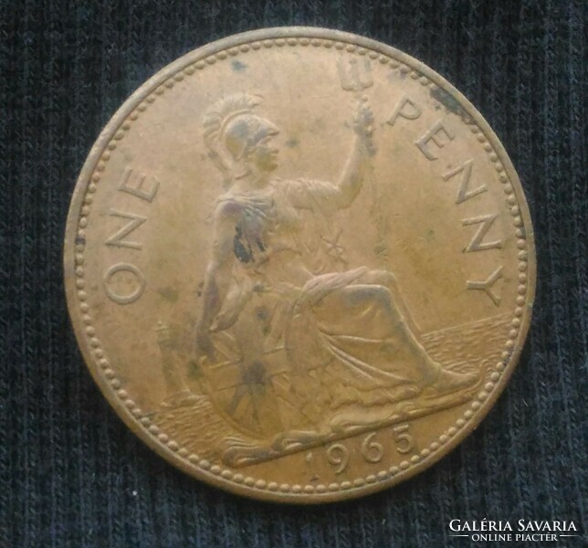 Anglia One penny 1965 - 0024